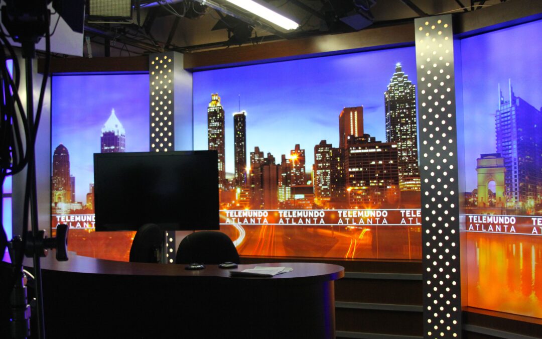 Telemundo TV Studio Design